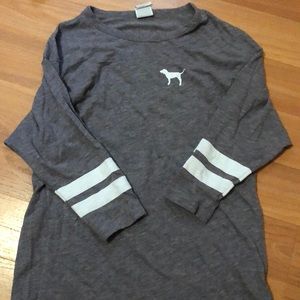 VS PINK three quarter shirt